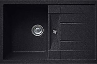 Кухонная мойка Whinstone Коралл (В18) черный 44113