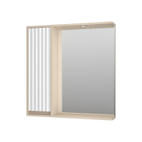 Зеркальный шкаф (78х80) Brevita Balaton 80 левый  BAL-04080-03-01Л