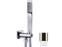 Душевой набор Bossini Cube CB4004C.094 никель шлифованный