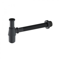 Сифон для раковины WONZON & WOGHAND, темный графит WW-88SS102-BGM