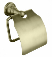 Держатель туалетной бумаги KAISER бронза (латунь) (KH-4200)