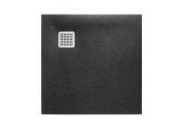 Душевой поддон Roca Terran 90x90 черный, AP10338438401400 Душевой поддон Roca Terran 90x90 черный, AP10338438401400