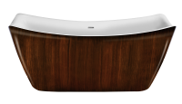 Акриловая ванна (170х78) Lagard MEDA Brown wood lgd-mda-bw
