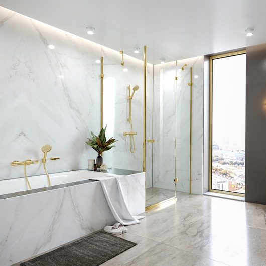 Ручной душ Hansgrohe Raindance Select S 120 3jet 26530990 полированное золото