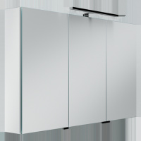 Зеркало-шкаф с подсветкой  Sancos  Hilton (120x74) Z1200