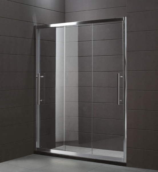Душевая дверь в нишу Cezares TRIO-BF-22-100-P-Cr
