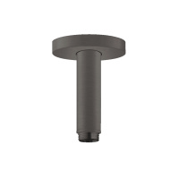 Кронштейн для верхнего душа 100 мм Hansgrohe S 27393340 шлифованный черный хром
