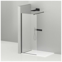 Душевая перегородка 130 см CEZARES LIBERTA LIBERTA-L-1-130-120-C-NERO