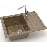 Кухонная мойка Marrbaxx Анастасия Z150 Z150Q009 коричневый