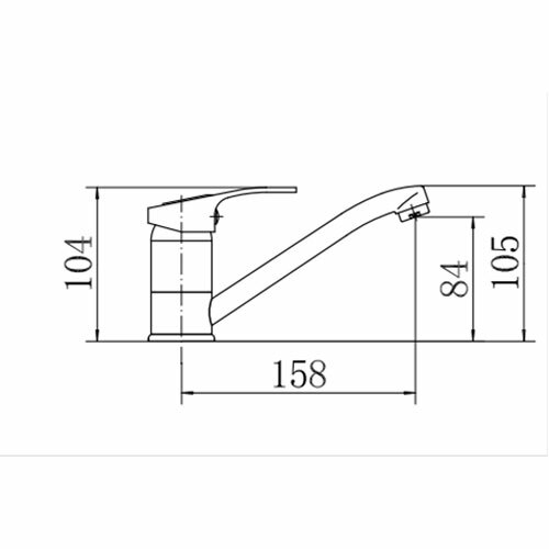 Смеситель для кухни FASHUN  A4537-2