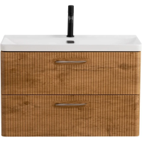 Тумба под раковину BelBagno Due DUE-800-2C-SO-RN-P без ручек, Rovere Nature