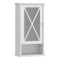 Шкаф Opadiris Палермо 46 одностворчатый, цвет белый матовый, левый 00-00007337