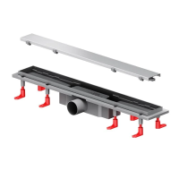 Душевой лоток под плитку 60 см Am.Pm PrimeFlow W02SC-U11-060-04SB хром матовый