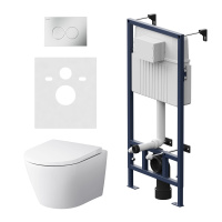 Комплект унитаза с инсталляцией Am.Pm Sense IS70131.741701