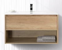 База под раковину подвесная BelBagno KRAFT-1000-1C-SO-RNN Rovere Nebrasca Nature