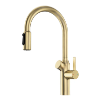 Смеситель для кухни Oulin OL - 8018 Matt Gold