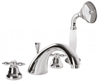 Смеситель на борт ванны Cezares Atlantis-Nostalgia NOSTALGIA-BVD-01-Bi