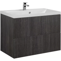 База под раковину подвесная Art&Max AM-Verona-Push-800-2C-SO-KD кадена дарк