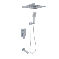 Душевой комплект с внутренней частью Oliveeka OL-88939003-CR, хром