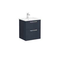 Тумба с раковиной Vitra Root 60 см 68270, темно-синий