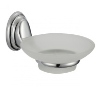 Мыльница стеклянная с настенным держателем Savol 31 S-003159