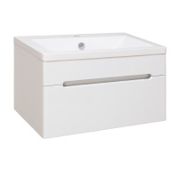 Тумба под раковину Runo подвесная 1 ящик  Парма 75 (00000001140)