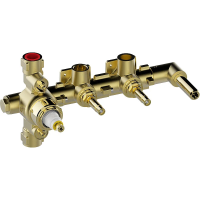 Встраиваемая часть термостатического смесителя на 2 потребителя Bossini Apice Z00135000