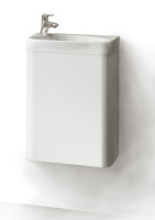 Тумба под раковину RAVAL Bionica 40 подвесная белая Bio.01.40/P/W