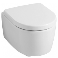 Унитаз подвесной безободковый Geberit iCon 204070000 без сиденья