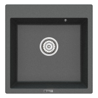 Мойка кухонная Point Арбель 51 PN3001GR, графит