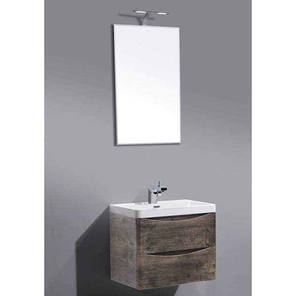 База под раковину подвесная BelBagno ANCONA-N-600-2C-SO-RW Rovere Moro