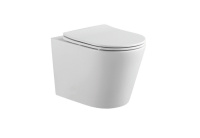 Унитаз подвесной безободковый Aquatek Вега AQ1904T-00 микролифт