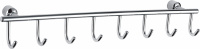 Вешалка с 8 крючками для ванной WONZON & WOGHAND, хром WW-9382-8