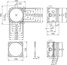 Oras Bluebox 2080 Корпус смесителя для ванны и душа