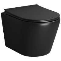 Унитаз подвесной безободковый Grossman Fly GR-4478BMS с сиденьем микролифт