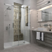 Душевая дверь Veconi Vianno VN-74, (130x195) VN74-130-01-C4