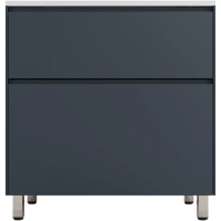 Тумба напольная без раковины 80 см Style Line Лима ЛС-00002351 графит матовый