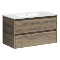 Тумба под раковину Sancos  Libra LB90ECH дуб чарльстон