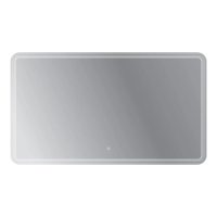 Зеркало (140х80) Cezares CZR-SPC-DUET-1400-800-LED-TCH