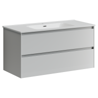 Тумба под раковину Sancos  Cento CN100W белый глянец