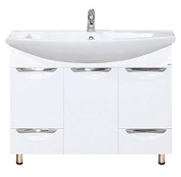 Тумба под раковину Misty Лаванда 105  Э-Лав01105-0112Я