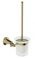 Держатель для туалетной щетки(ершик) настенный KAISER бронза (латунь) (KH-4006)