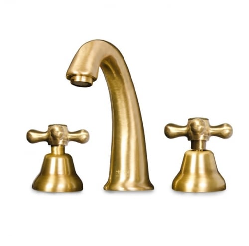 Смеситель для раковины на 3 отверстия Fiore Margot 26ZZ0628 (бронза)