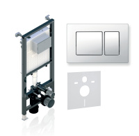 Инсталляция Koller Pool Alcora ST 1200 с клавишей KVADRO White Alcora ST 1200+ KVADRO White