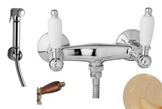 Смеситель Для Душа Cezares FIRST FIRST-DIF-03-Nc золото Смеситель Для Душа Cezares FIRST FIRST-DIF-03-Nc золото