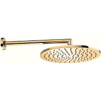 Верхний душ с кронштейном Bossini Cosmo H70596I.043 брашированное золото