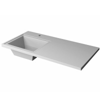 Раковина над стиральной машиной (100х49) Stella Polar Мадлен 100, SP-00000465 левая