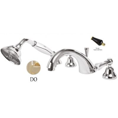 Смеситель на борт ванны Cezares Diamond DIAMOND-BVD-03/24-Sw-N