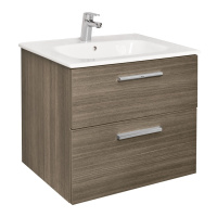 Тумба под раковину Roca Victoria 60 городской дуб 2 ящика A857468402