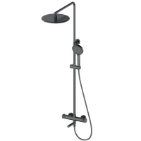 Душевая система с термостатом WONZON & WOGHAND, темный графит WW-88739902-BGM Душевая система с термостатом WONZON & WOGHAND, темный графит WW-88739902-BGM